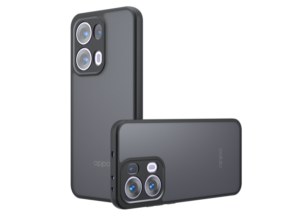 Capa Para Celular Com Textura Semelhante À Pele, Fosca E Resistente A Quedas.preto Fosco - Realme Gt 5 Pro