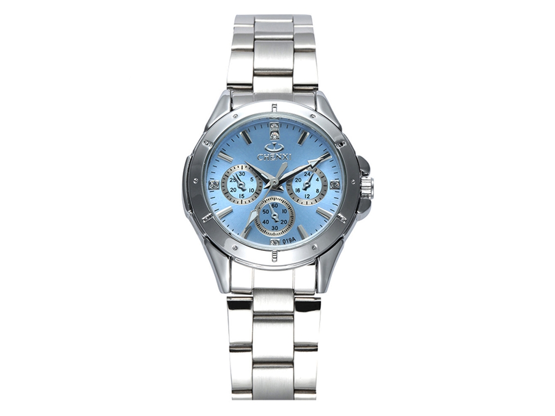 Elegante Y Sencillo Reloj De Pulsera De Cuarzo Para Mujeres Y Niñas, A La Moda, Acero Inoxidable.