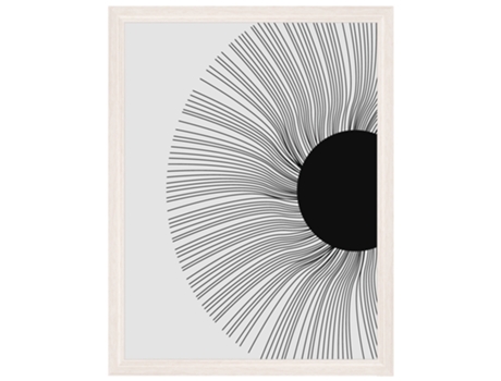 Marco De Fotos Ilo Marco De Madera Tamaño 30X40 Cm Blanco Con Vidrio Artificial MY PERFECT DESIGN