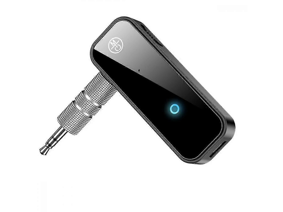 Receptor Bluetooth 5.0 para coche, adaptador auxiliar Bluetooth con cancelación de ruido, receptor de música Bluetooth Rosewell
