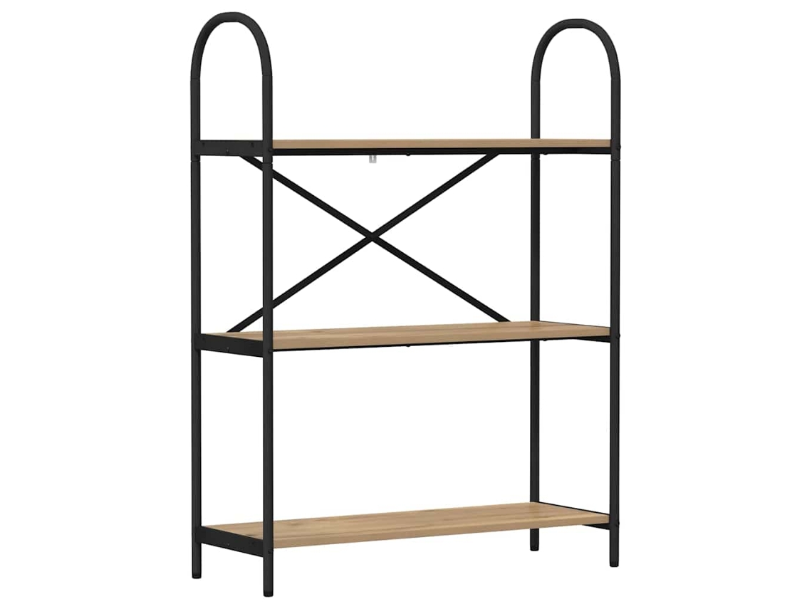 Maison Exclusive - Estante De Libros Roble Artesanal 80 X 30 X 109 Cm