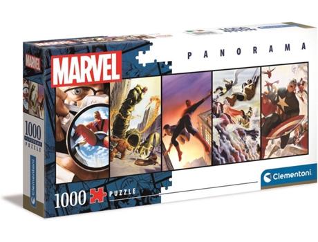 PUZZLE 1000 PANORAMA MARVEL 80