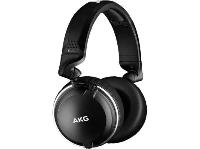 Auriculares con Cable AKG K182 (On Ear - Negro)