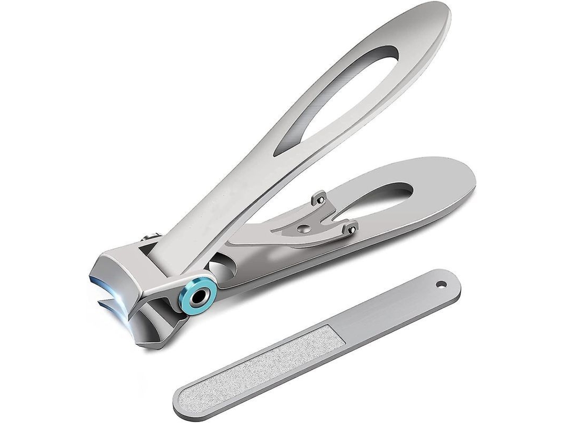 Tijeras Para Uñas Gruesas Con Abertura Extra Ancha Y Lima - Para Uñas Gruesas Y Duras, Uso Profesional Y Doméstico.