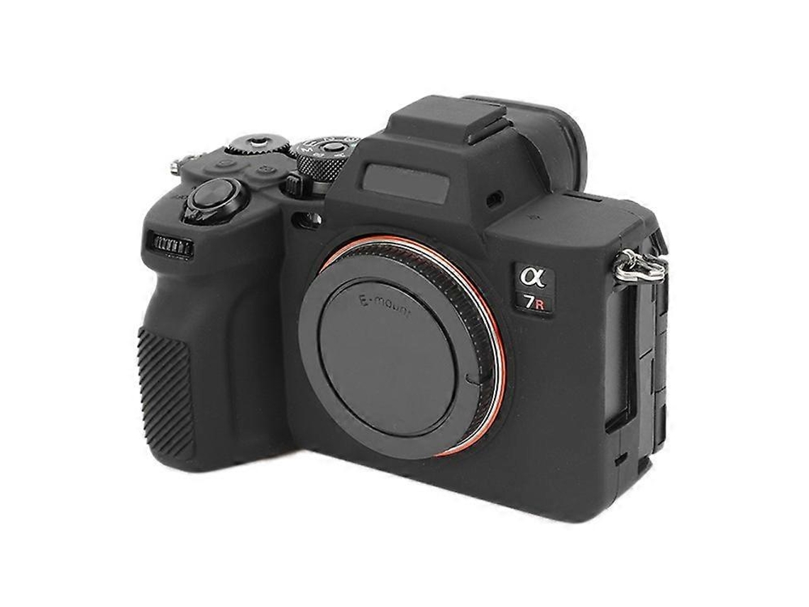 Funda protectora de silicona suave compatible con Sony A7r5, cubierta protectora brillante para cámara, protección contra caídas Facpoet