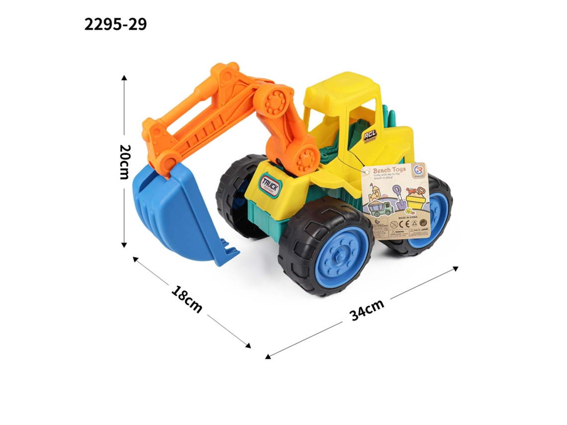 Brinquedo De Praia Yuysan - Veículo De Engenharia Inercial De Grande Porte2295-29