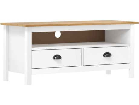 Mueble para la televisión VIDAXL Blanco Madera (110x40x47 cm)