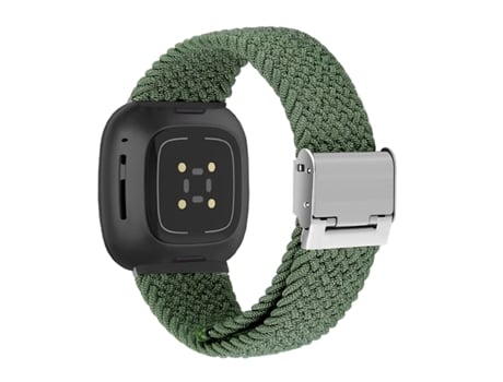Correa Solo loop para Fitbit by Google Versa 2 Verde