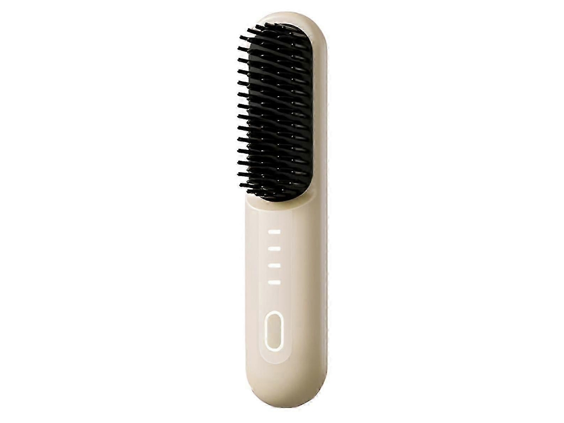 Peine inalámbrico de iones negativos para cabello liso y perezoso, peine portátil de carbono que no daña el cabello, tienda Jinyubo