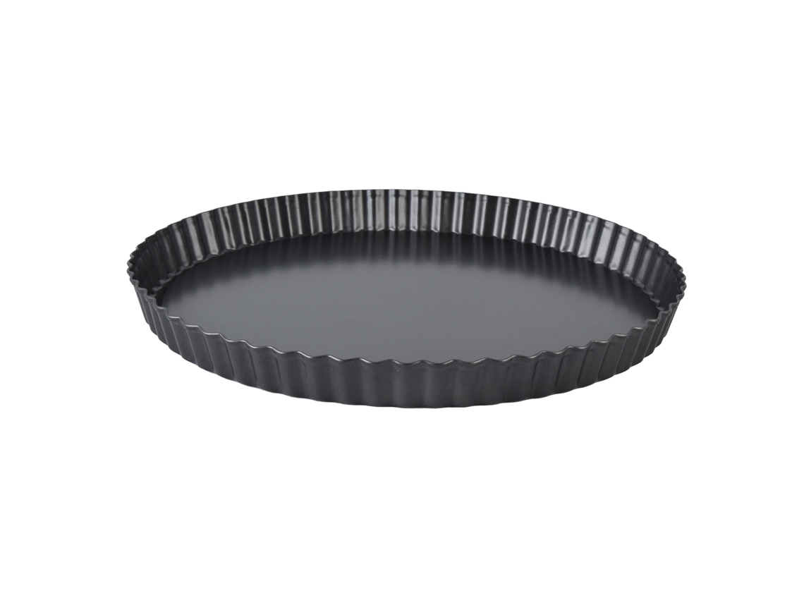 Molde hondo antiadherente para quiche o tarta con base desmontable de 33 cm (13 pulgadas)