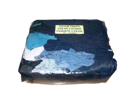 Coton trapo color lista paq.5 kg tcolisp05
