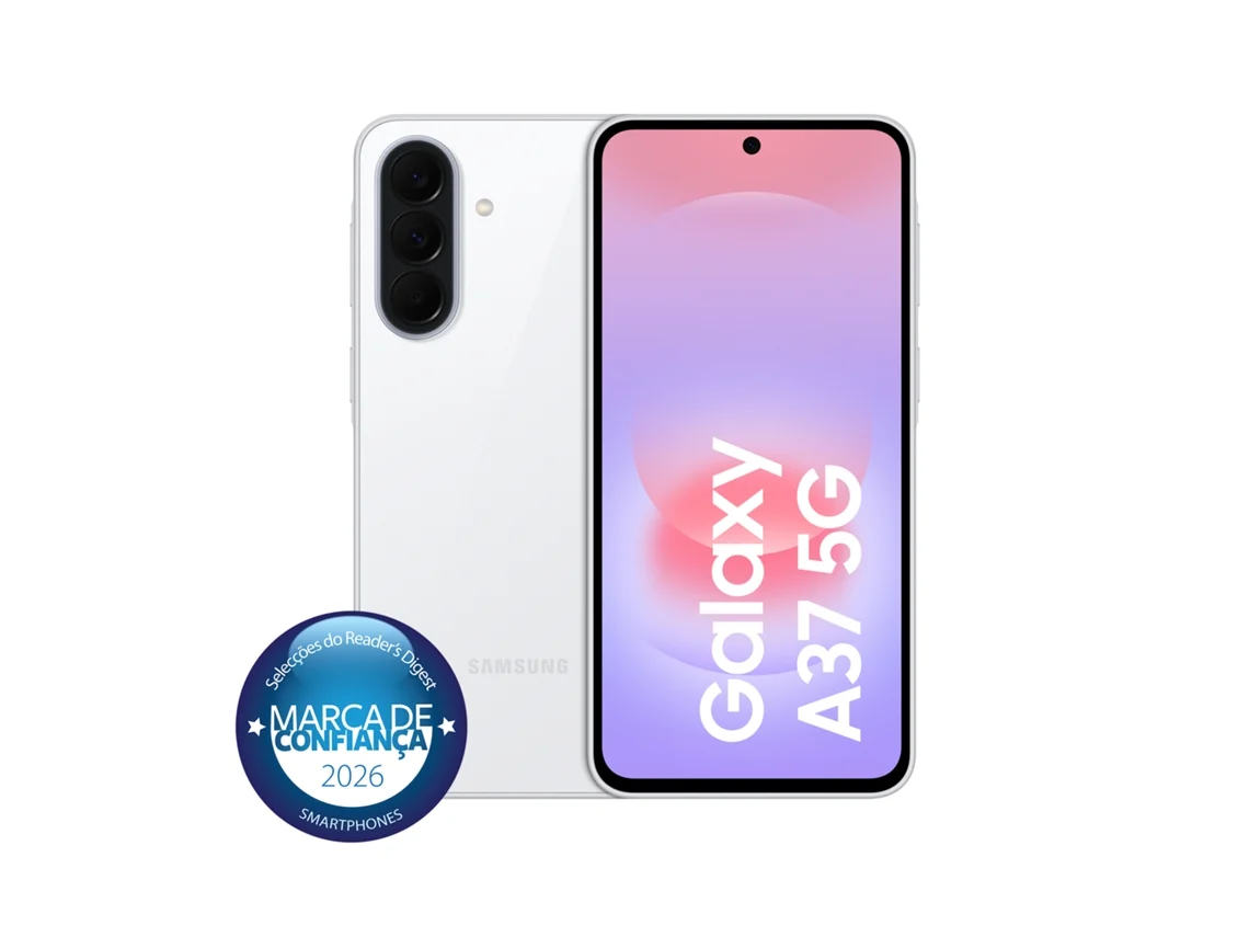 Smartphone SAMSUNG Galaxy A37 5G (6.7” - 8 GB - 256 GB - Blanco)  