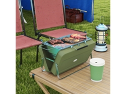 Parrilla plegable tipo maleta de ZIWEI STORE