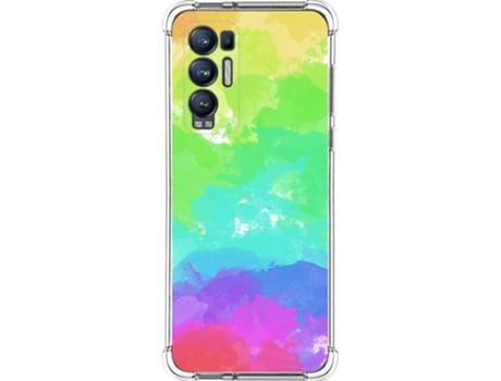 Carcasa Oppo Find X3 Neo 5G TUMUNDOSMARTPHONE Acuarela 03 Multicolor
