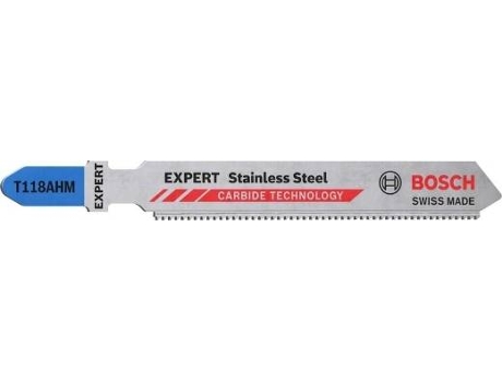 Láminas de Sierra de Calar BOSCH T 118 Ahm Expert ‘Stainless Steel’ 3 Un para Sierra de Calars Verticais