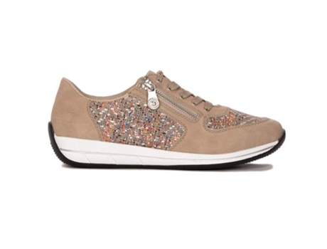 Zapatos de Mujer RIEKER Piel Beige (37)
