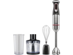 Licuadora Prochef 1200 y Accesorios 1200 W Función Turbo Cuchilla y Pie en Acero Inoxidable Gris, Negro y Rojo Solac