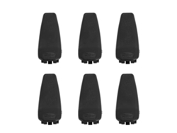 6pcs Clips Para Cinto De Rádio De Dois Modos Para Bateria Bp 272 Compatível Com Ic V8e V80 S70 T70a T70e F3002 F4002