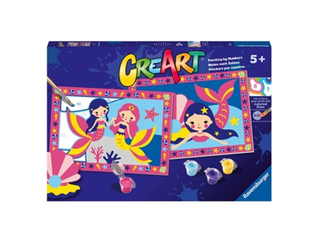 Creart Serie Junior 2 X Magiche Sirene RAVENSBURGER