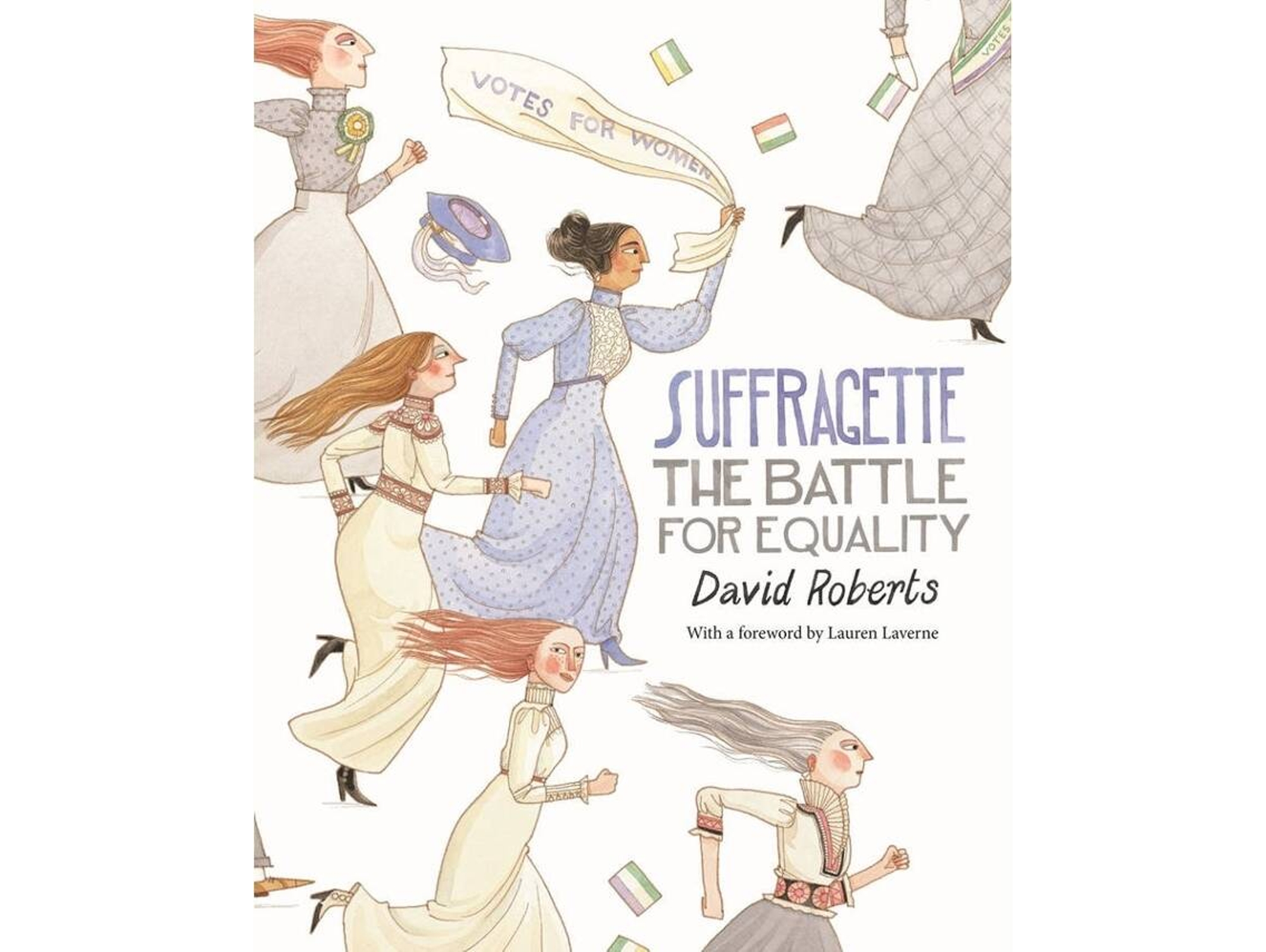 Libro Suffragette de David Roberts