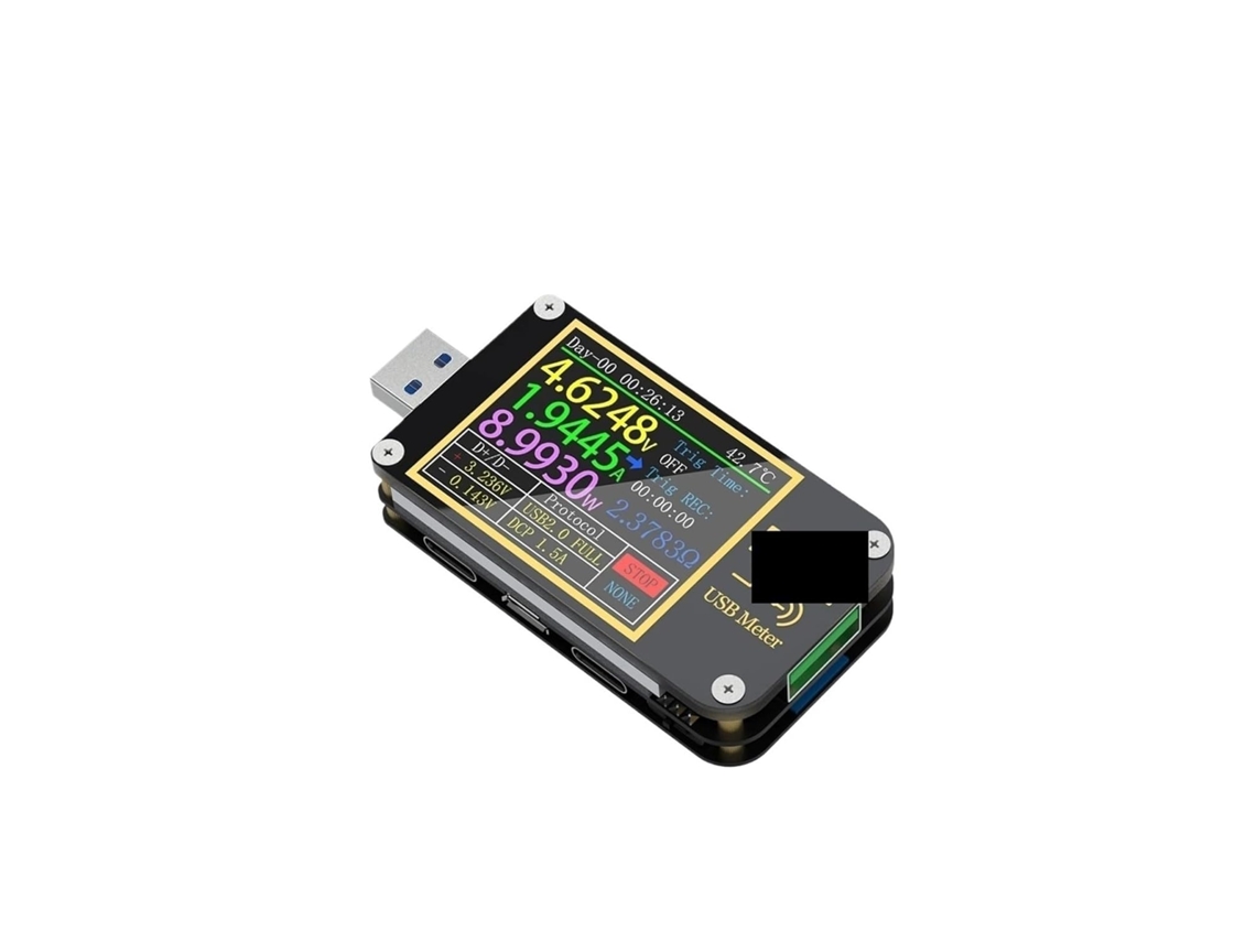 Probador De Corriente Usb Y Voltímetro De Disparo Pd Qc4 Pd3, 0 2, Pps, Protocolo De Carga Rápida