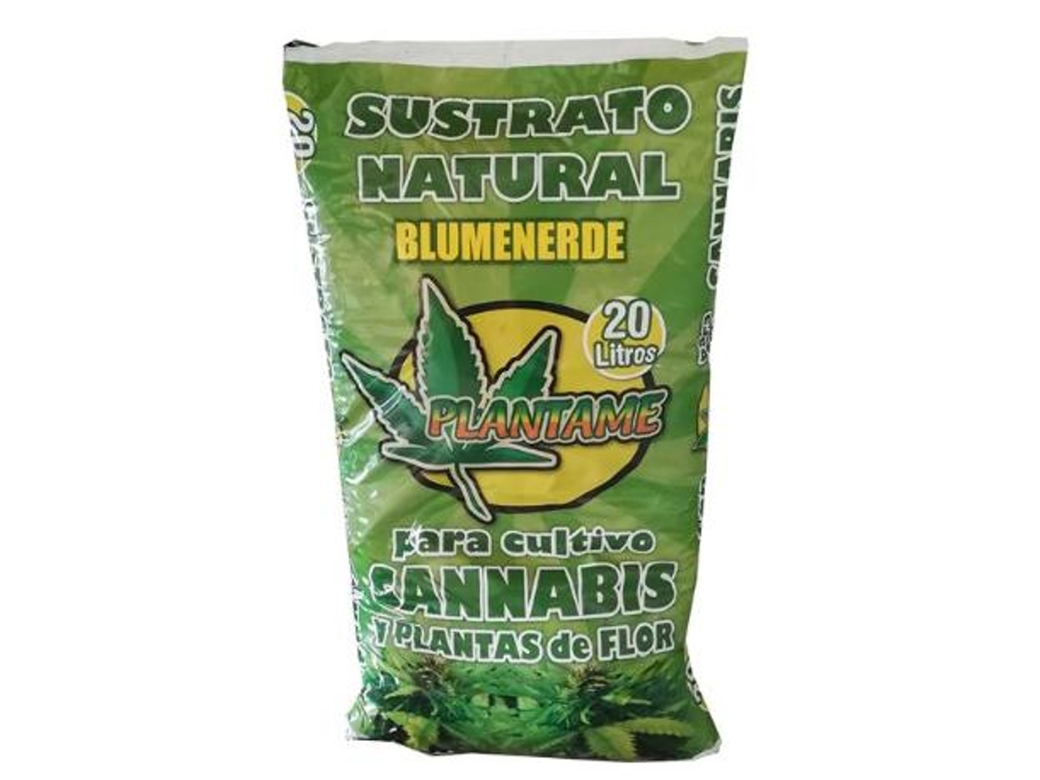 Turba sustrato cannabis 20 litros bolsa