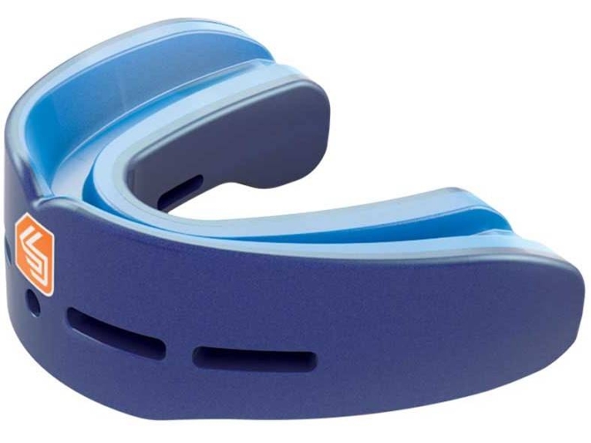 Protector Dental SHOCK DOCTOR Nano Double Youth (Talla: Única - Azul)