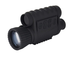 Cámara monocular digital de visión nocturna de alta definición, visión nocturna por infrarrojos, 100% de claridad en la oscuridad (negro)