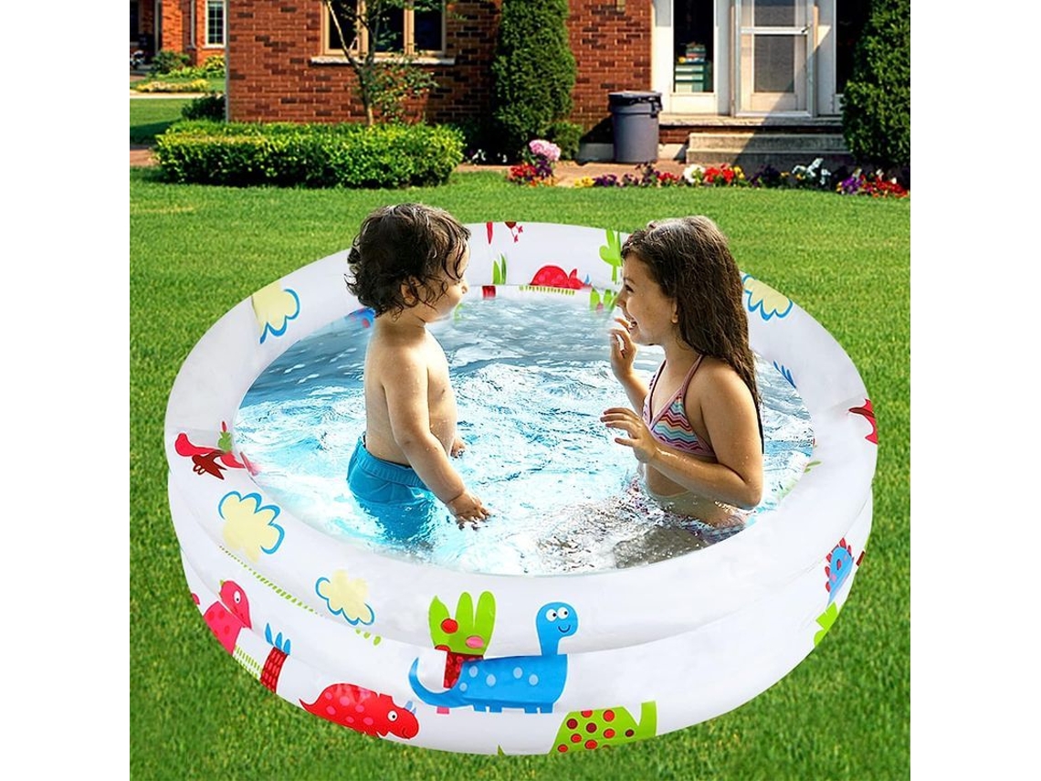 Piscina Hinchable Redonda Para Bebés, Pequeña Piscina Portátil Para Niños, Ideal Para El Jardín, Uso Interior Y Exterior.