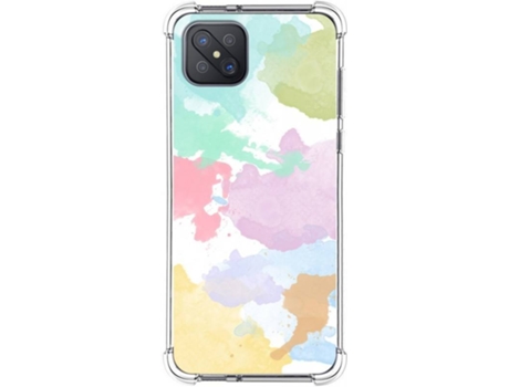 Carcasa Oppo Reno 4Z 5G TUMUNDOSMARTPHONE Acuarela 11