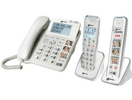 Teléfono Fijo GEEMARC Combi 295 Blanco