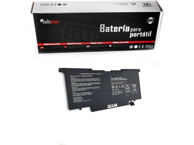Batería VOLTISTAR para Asus Zenbook Ux31, Ux31A, Ux31E (C22-Ux31)