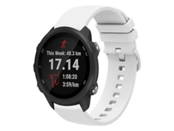 Garmin Forerunner 245 Music 20 mm Pulsera de Chennnls blanca