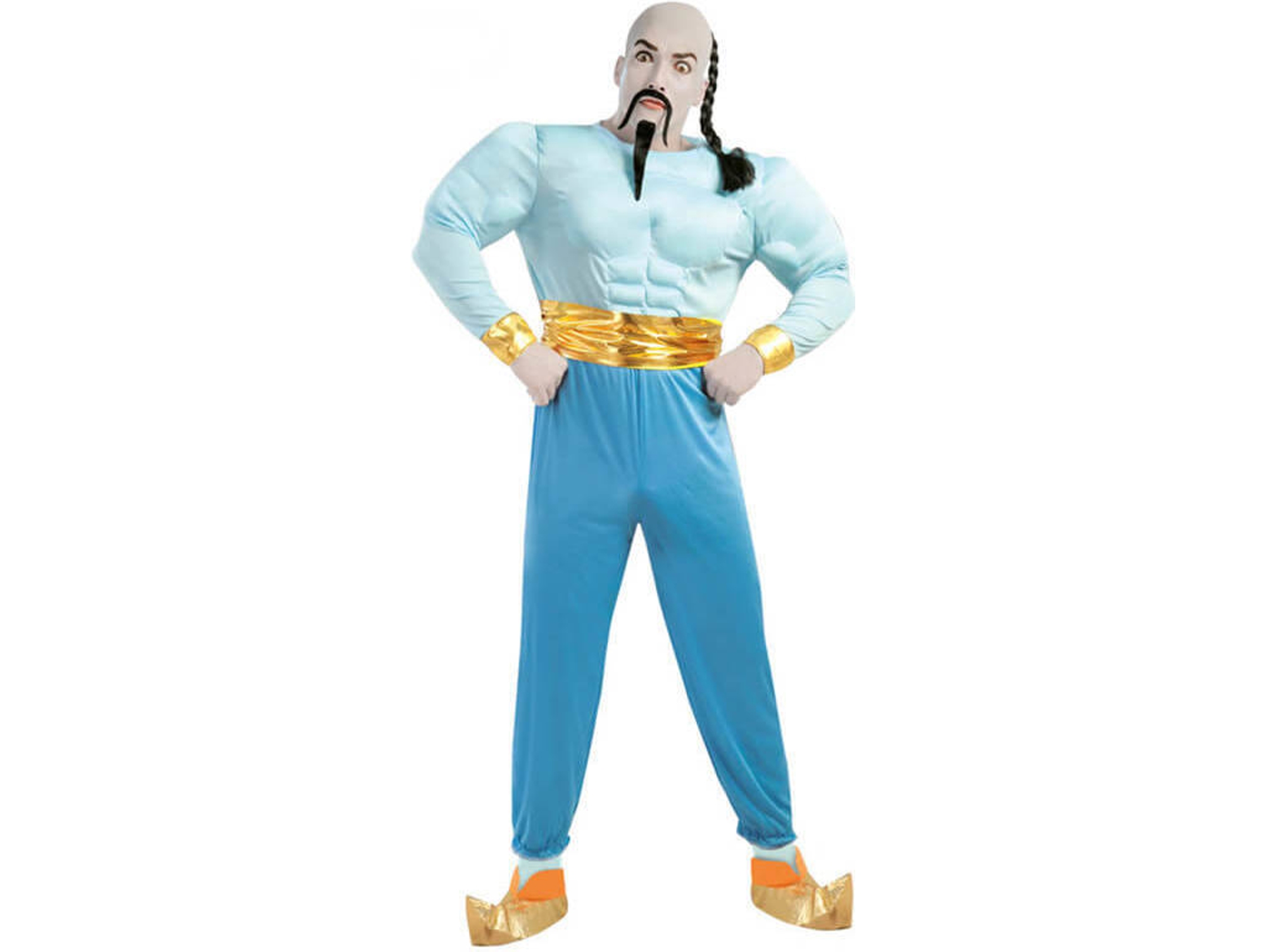 Disfraz de Hombre DISFRAZZES Genio De La Lámpara (Talla: M)