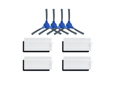 Escova lateral com filtro hepa para cecotec conga 1090 1790 ultra robotic