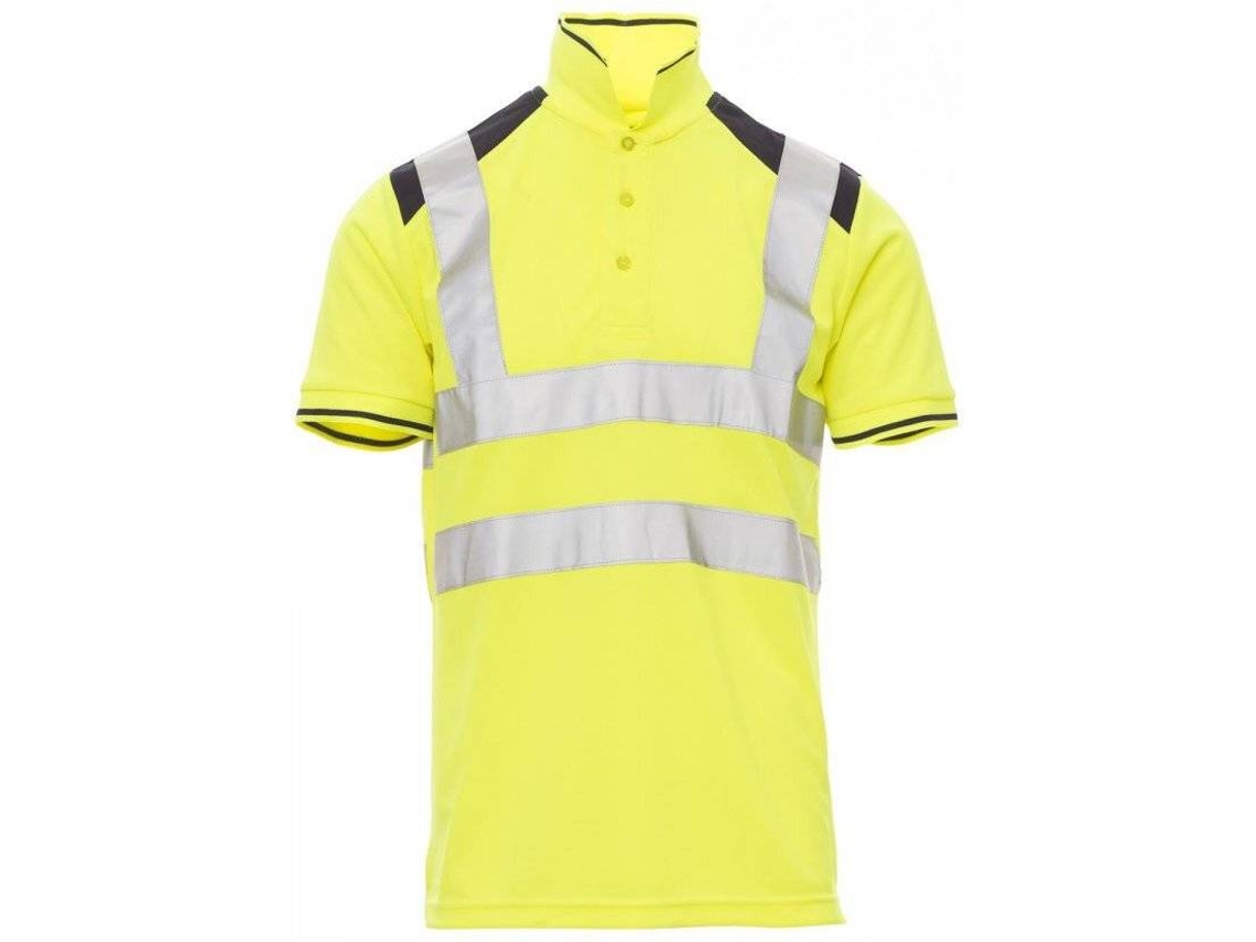 Polo PAYPER WEAR Guard+ Poliéster Hombre (L - Azul, Amarillo)