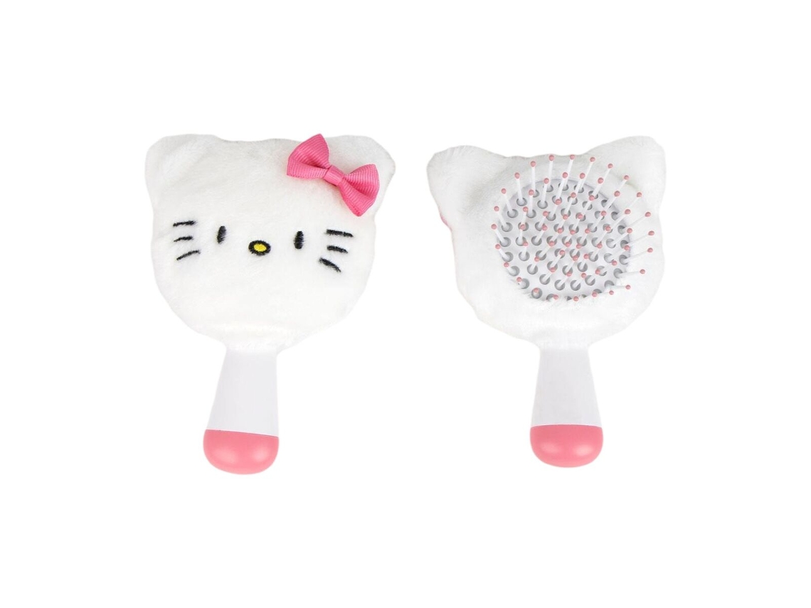 Cepillo desenredante blanco Hello Kitty