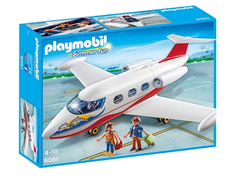 PLAYMOBIL Summer Fun: Avión de vacaciones - 6081 (Edad Mínima: 4)