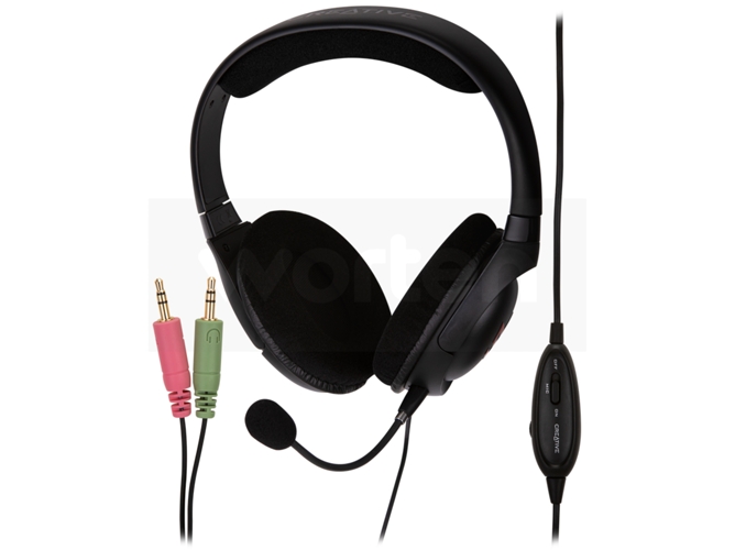 Auriculares Gaming Con Cable CREATIVE Sound Blaster Blaze (Over Ear - PC - Multicolor)