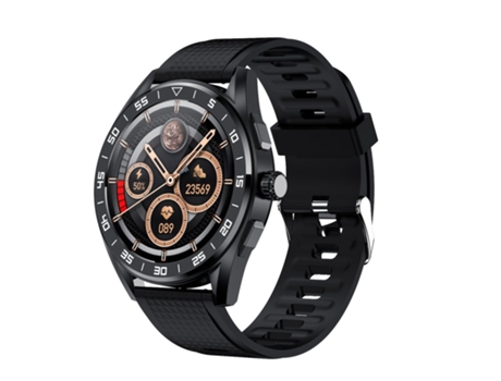 Smartwatch Pg339 Bluetooth Llamada Temperatura Frecuencia cardíaca Detección de oxígeno en sangre Negro