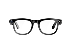 Gafas Inteligentes Con Cámara 12mp Full Hd | Traducción Por Imagen, Grabación Y Llamadas (montura Negra 2 Pares De Lentes)