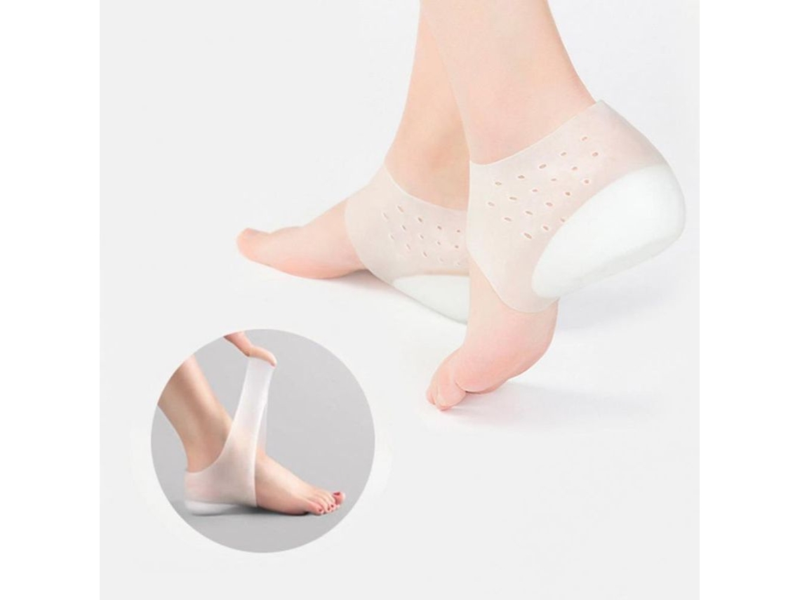Plantilla De Silicona Para El Talón, Almohadillas Invisibles Para Aumentar La Altura En Zapatos, Zapatillas Y Botas, Protección Plantar.