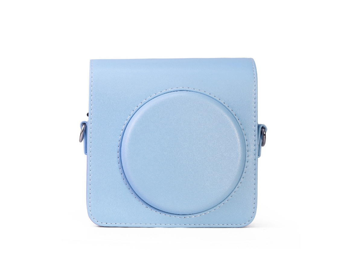 YUYSAN Bolsa de fotografía protectora antiarañazos para cámara cuadrada adecuada para bolsa de cámara Polaroid SQ1 azul de color sólido