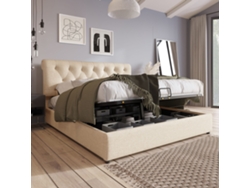 Cama Hidráulica De 160x200 Con Almacenamiento Natural