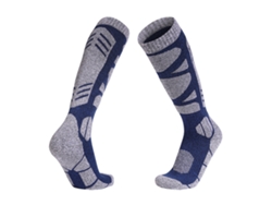 Ycnm-calcetines De Esquí Altos Cálidos Transpirables Invierno