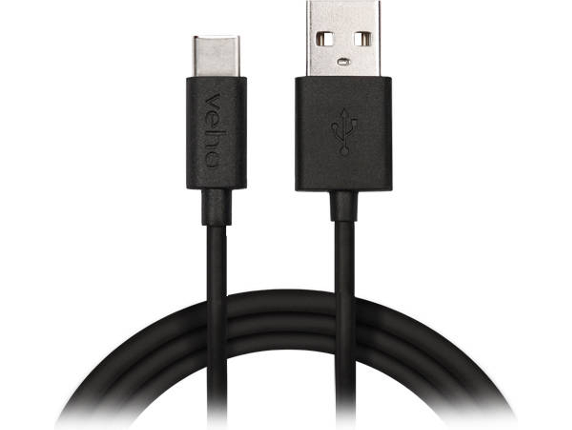 Cable USB VEHO (USB-C - USB-C - Negro)