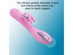 Vibrador De Doble Motor Para Mujer, 16 Modos, Silicona, Recargable Usb, Juguete Sexual Adulto