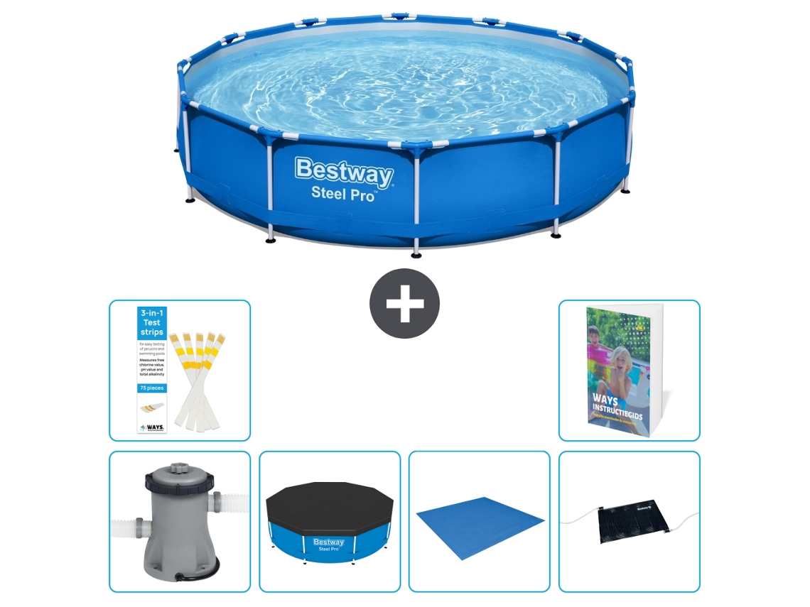 Bestway Piscina Bestway Steel Pro Redonda - 305x76 Cm - 7-peças S214