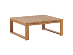 Mesa de centro BELIANI Timor de Madera de acacia con certificado FSC® Madera clara 75x90x35