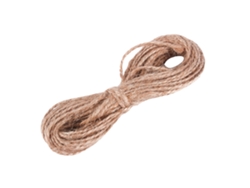 Cuerda De Yute Natural De 8 M Para Manualidades, Joyería, Collares Y Embalaje.